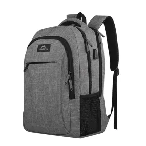 Matein Travel Anti Theft Slim Durable 15.6" Laptops Backpack