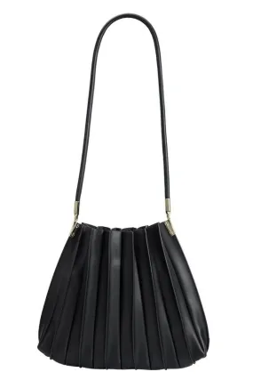 MELIE BIANCO Carrie Black Shoulder Bag