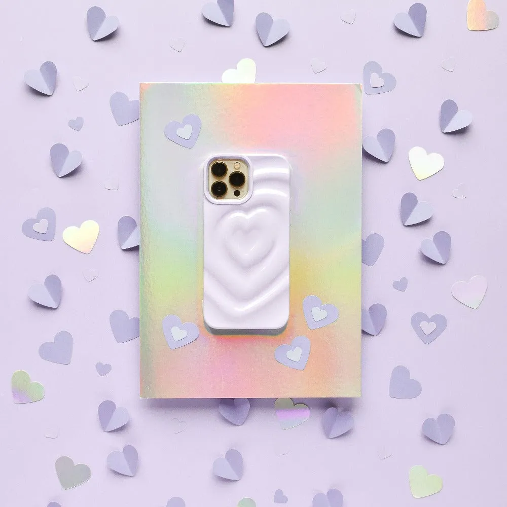 Melting Heart Phone Case - Lilac