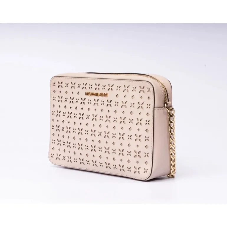 Michael Kors Jet Set Perforated Crossbody Bag