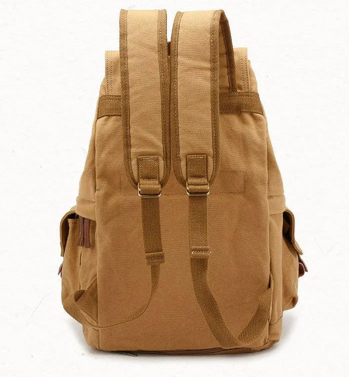 Military Style Canvas DSLR Camera Backpack