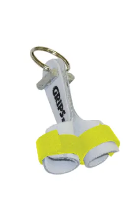 Mini Grips Key Ring - Fluoro Yellow