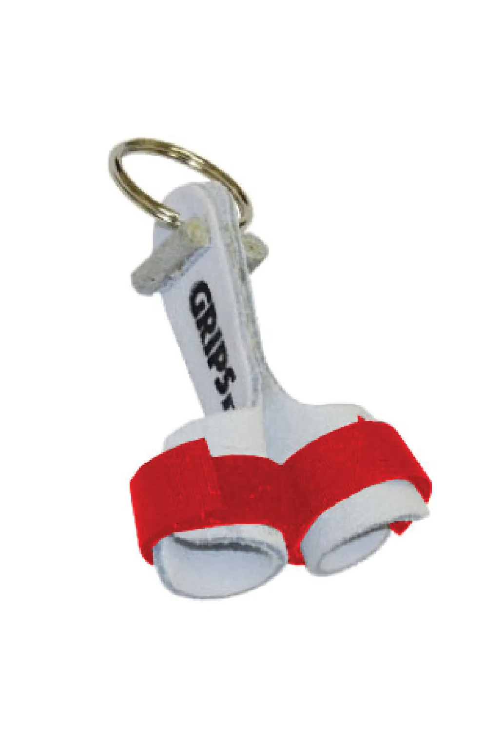 Mini Grips Key Ring Red