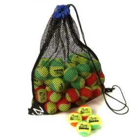 Mini Tennis | Orange & Green Mixed Balls | Bag of 5 Dozen (60)