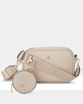 Monica Nude Camera Crossbody Bag   Utility Bag Strap