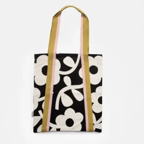 Mono Floral Tote Bag