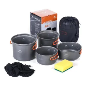 Naturehike Camping Cookware 4 pcs