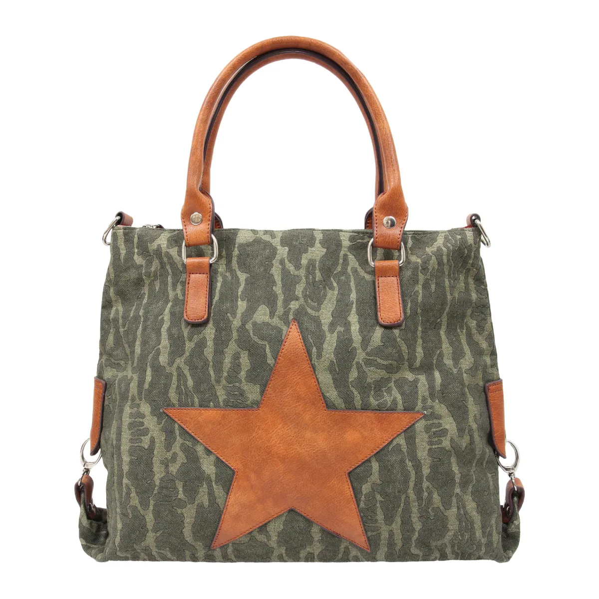 Navajo Canvas Star bag Khaki