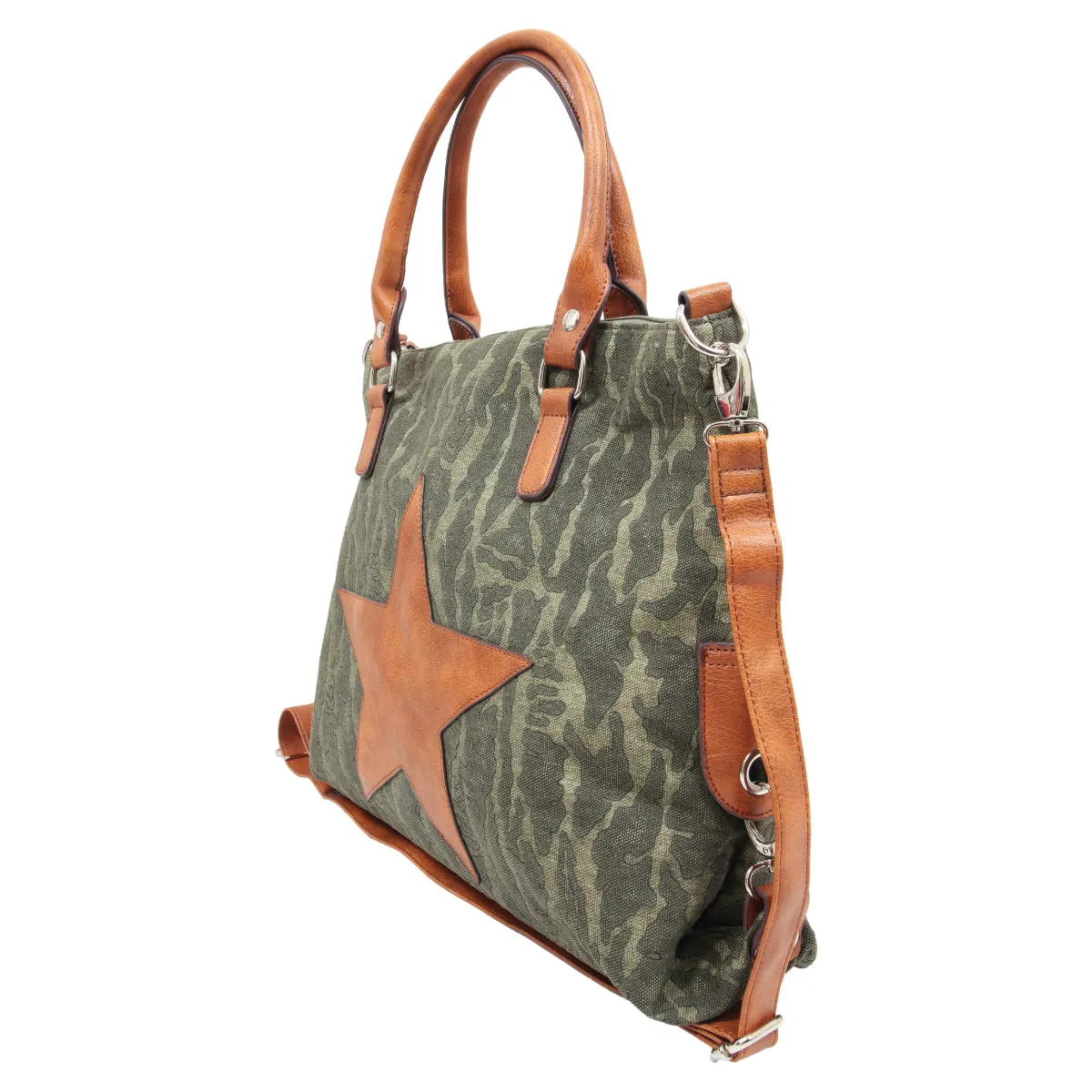 Navajo Canvas Star bag Khaki