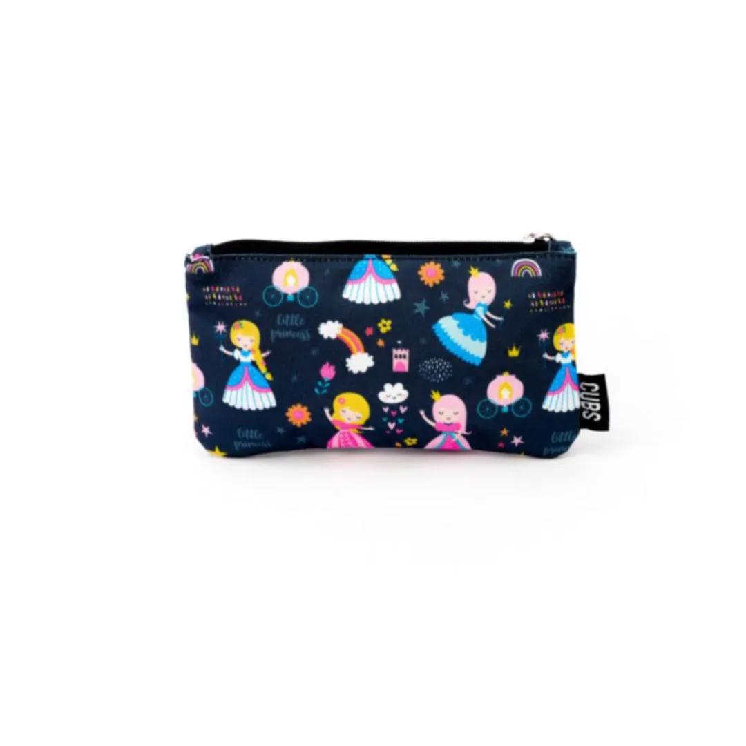 Navy Pretty Dolls Pencil Case