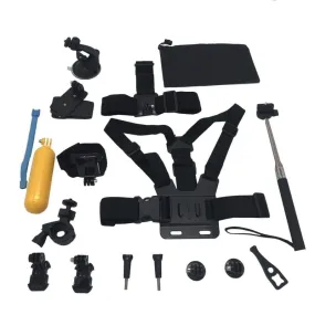 New: Xtreme 16 in 1 Bundle Combo Kit for GoPro & Action Cameras