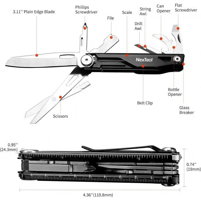 NexTool NE20153 Knight EDC Multifunctional Knife