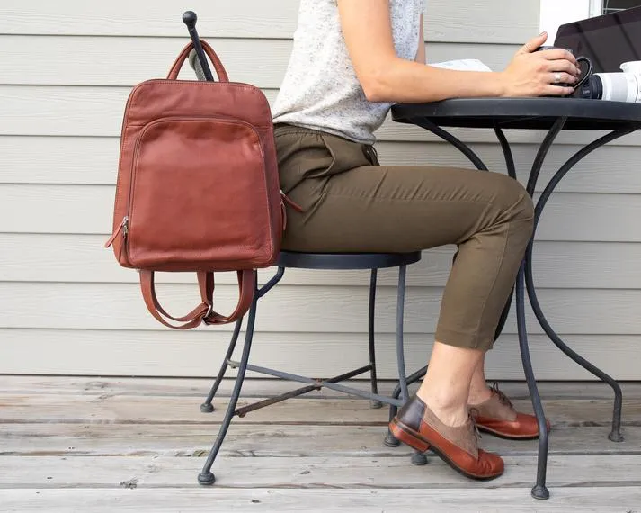 Osgoode Marley Leather Women's RFID Organizer Backpack