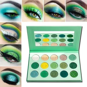 Paradise Green Diamond Palette