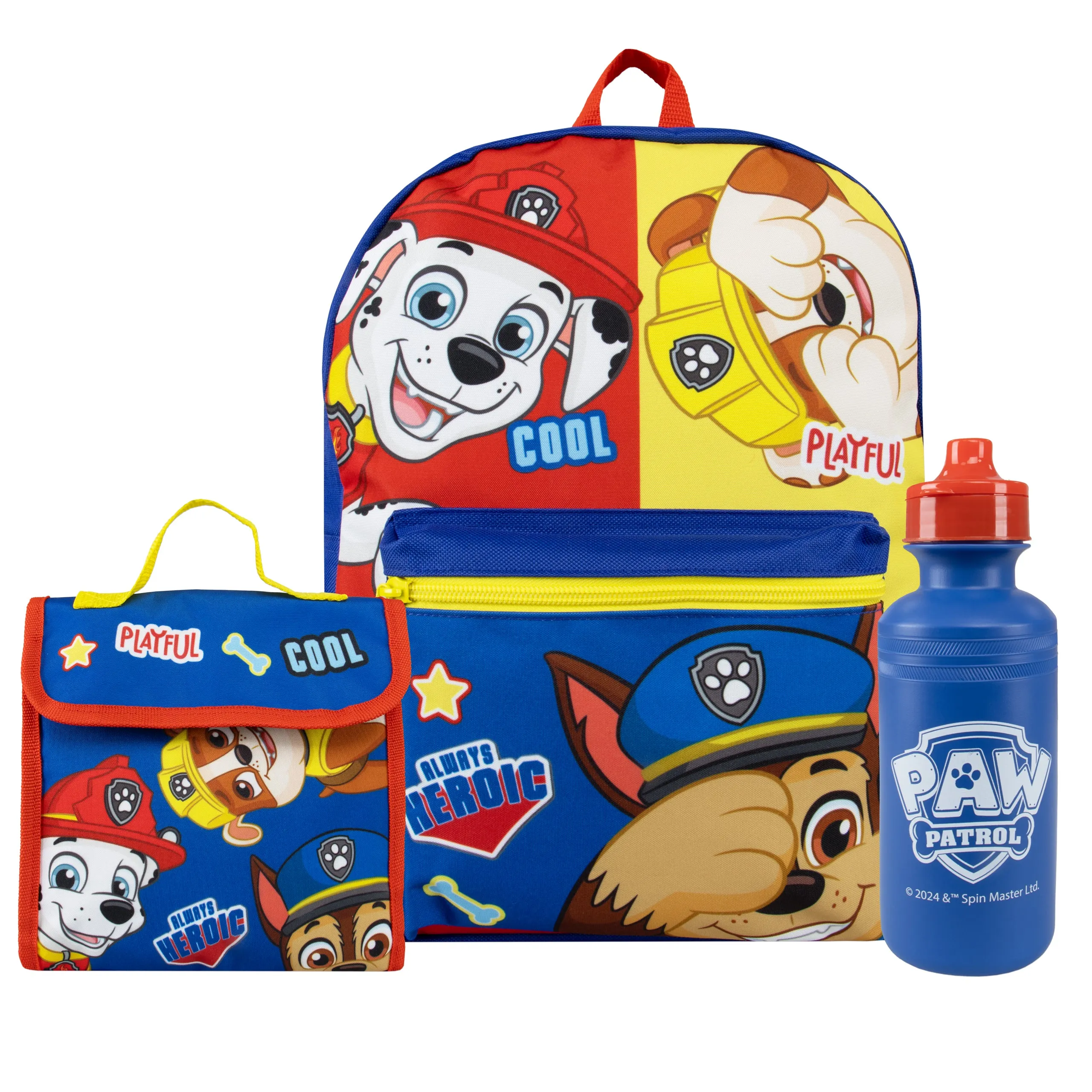 Paw Patrol Backpack and Lunch Bag– 3 Piece Set