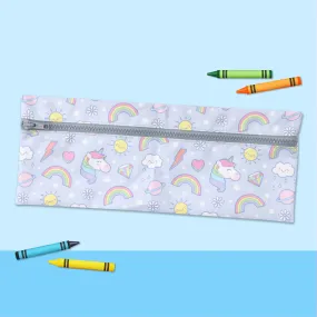 Pencil Bag - Unicorn Badges