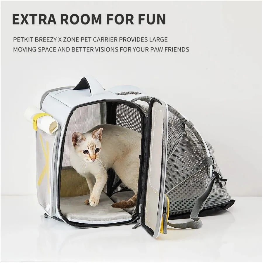 Petkit Breezy X Zone Pet Carrier Yellow