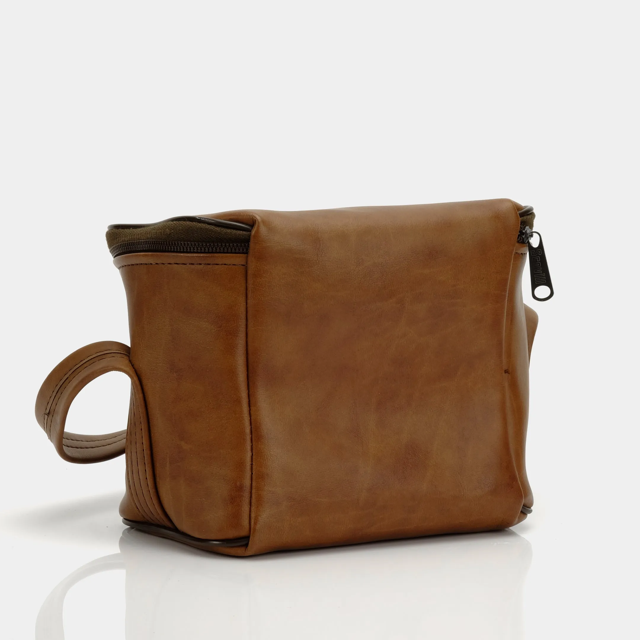 Polaroid Brown Faux Leather Instant Camera Bag