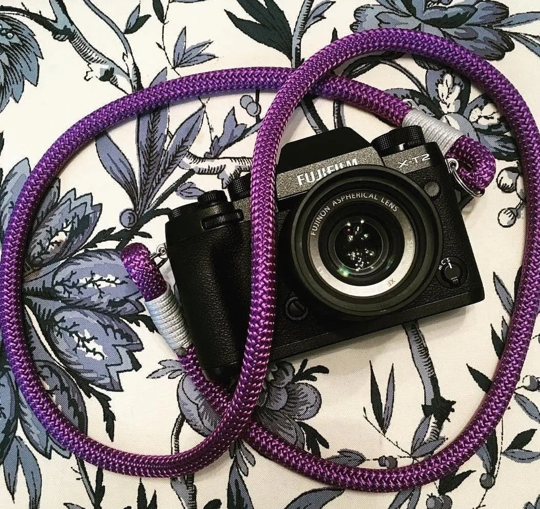 Purple Camera Strap