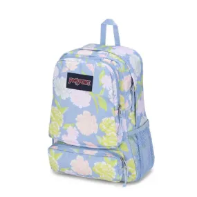 PURPLE FLORAL JANSPORT BACKPACK