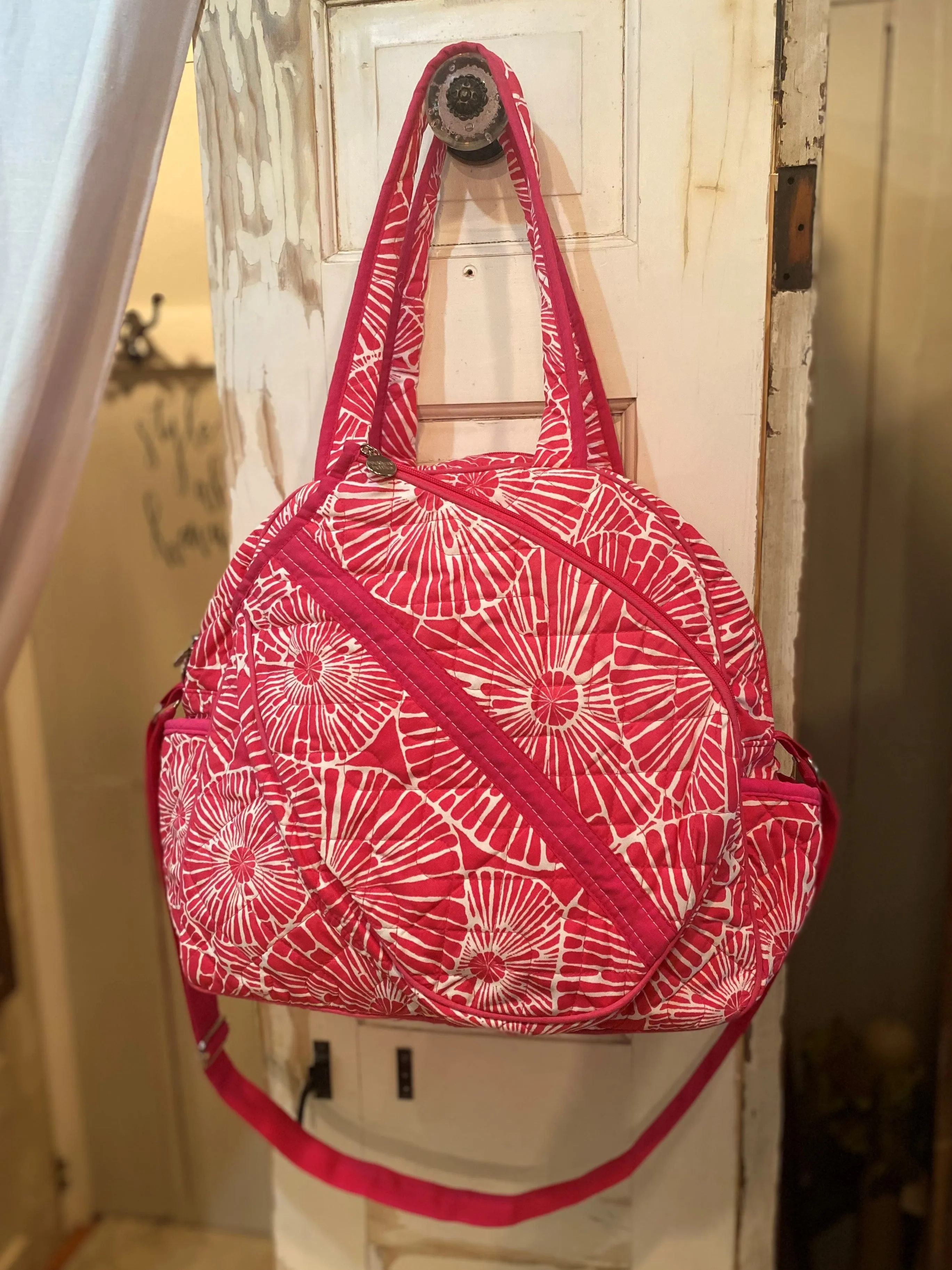 Quilted Tennis Tote