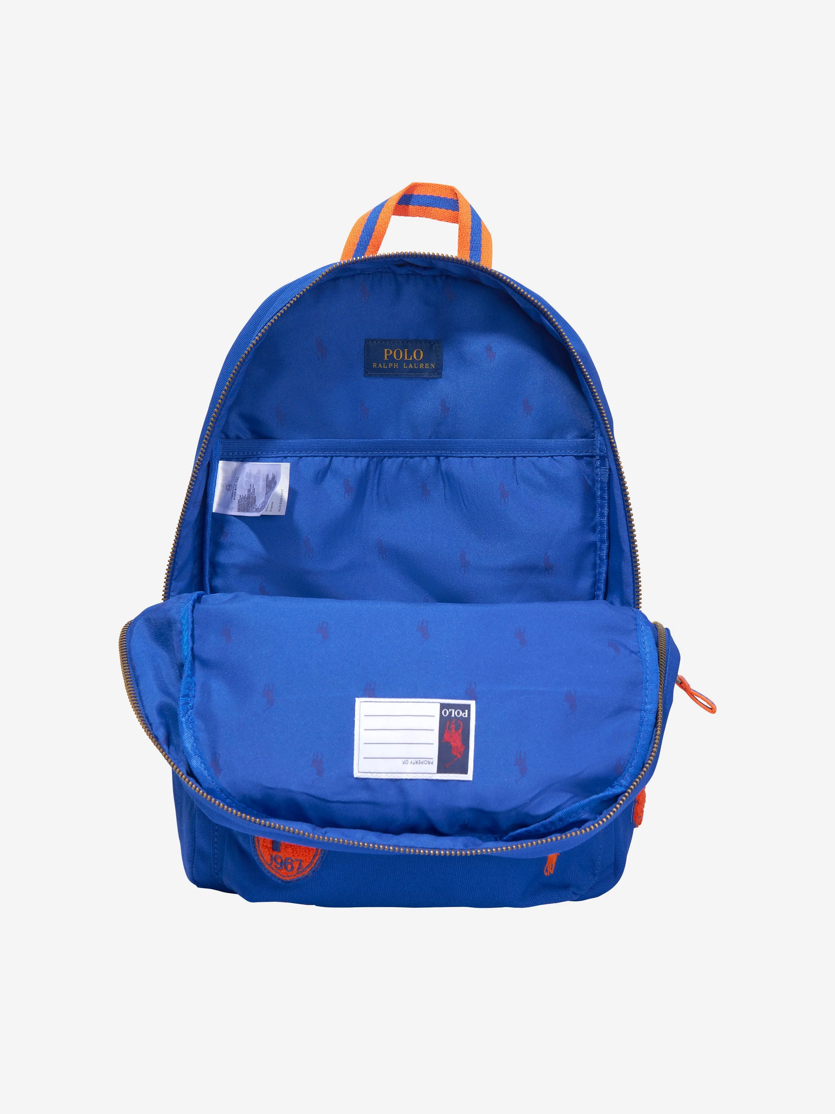 Ralph Lauren Kids Varsity Backpack in Blue (43.2cm)