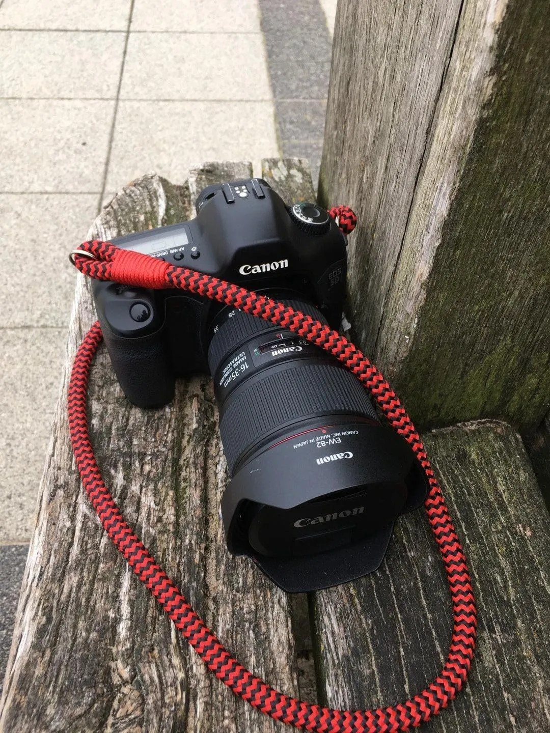 Red-Black Camera Strap