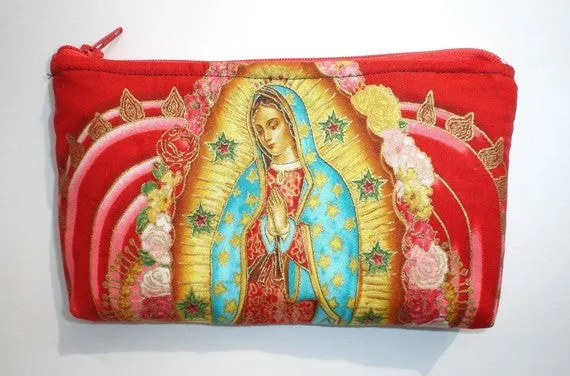 Red Guadalupe Wallet