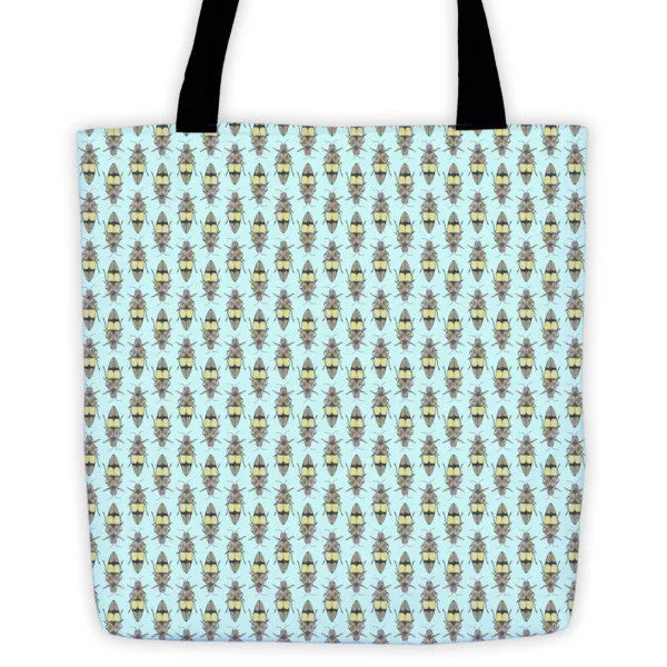 Retro Beetles by Robert Bowen Tote Bag