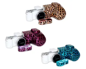 Retro Leopard Samsung Smart Camera NX500 Leather Case