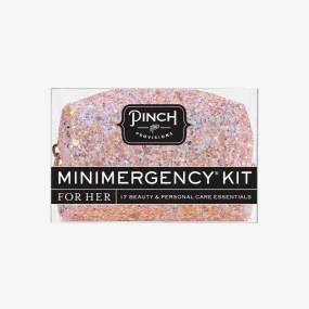 Rosé Glitter Minimergency Kit