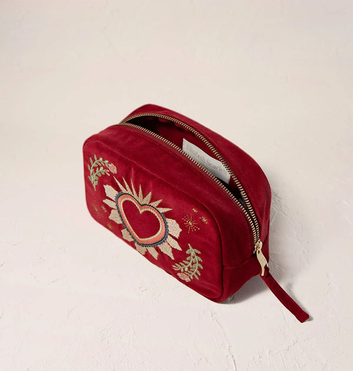 Sacred Heart Makeup Bag