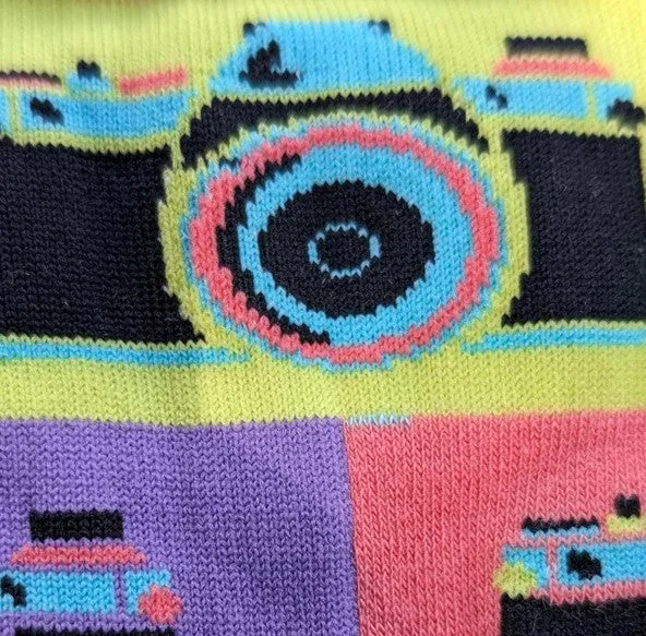 Say Cheese! Women's Crew Socks