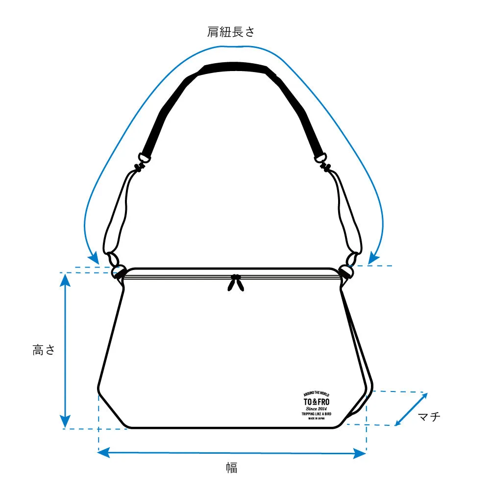 SHOULDER BAG M size【TRAVELER'S COMPANY×TO&FRO】