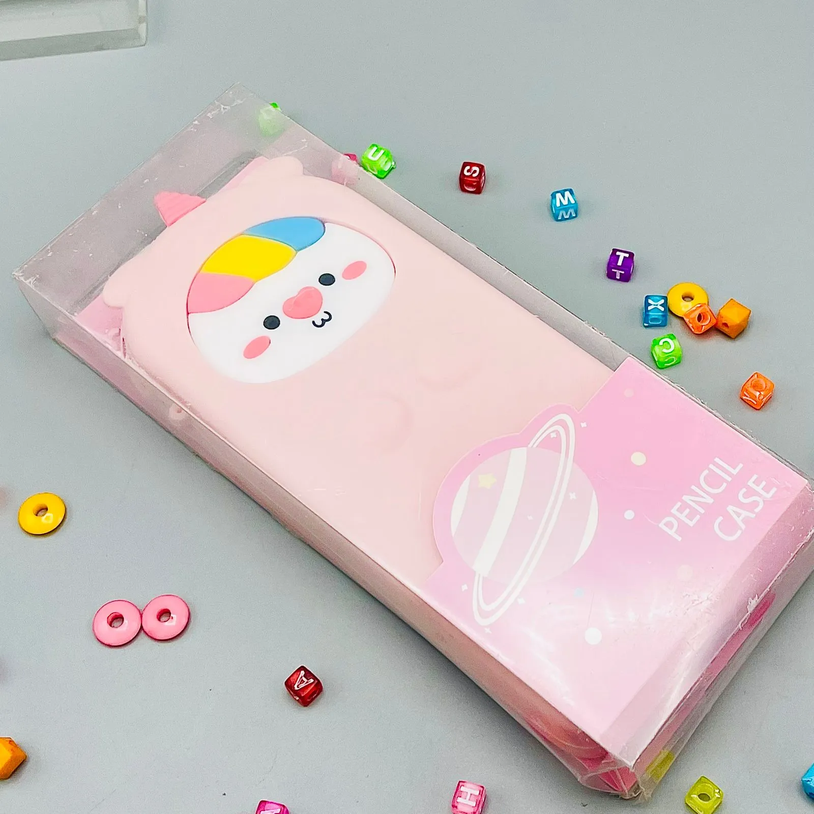 Silicone Pencil Pouch-Kitty Character