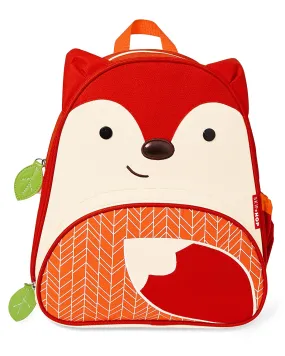 Skip Hop Zoo Little Kid Backpack, Fox for Kids Ages 3-6 Years