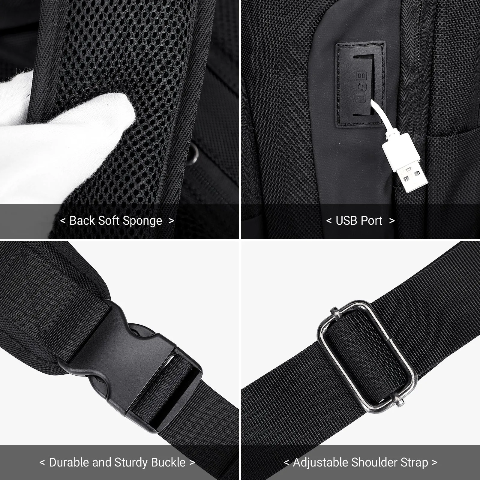 Sling Bag for Men Travel Anti-theft