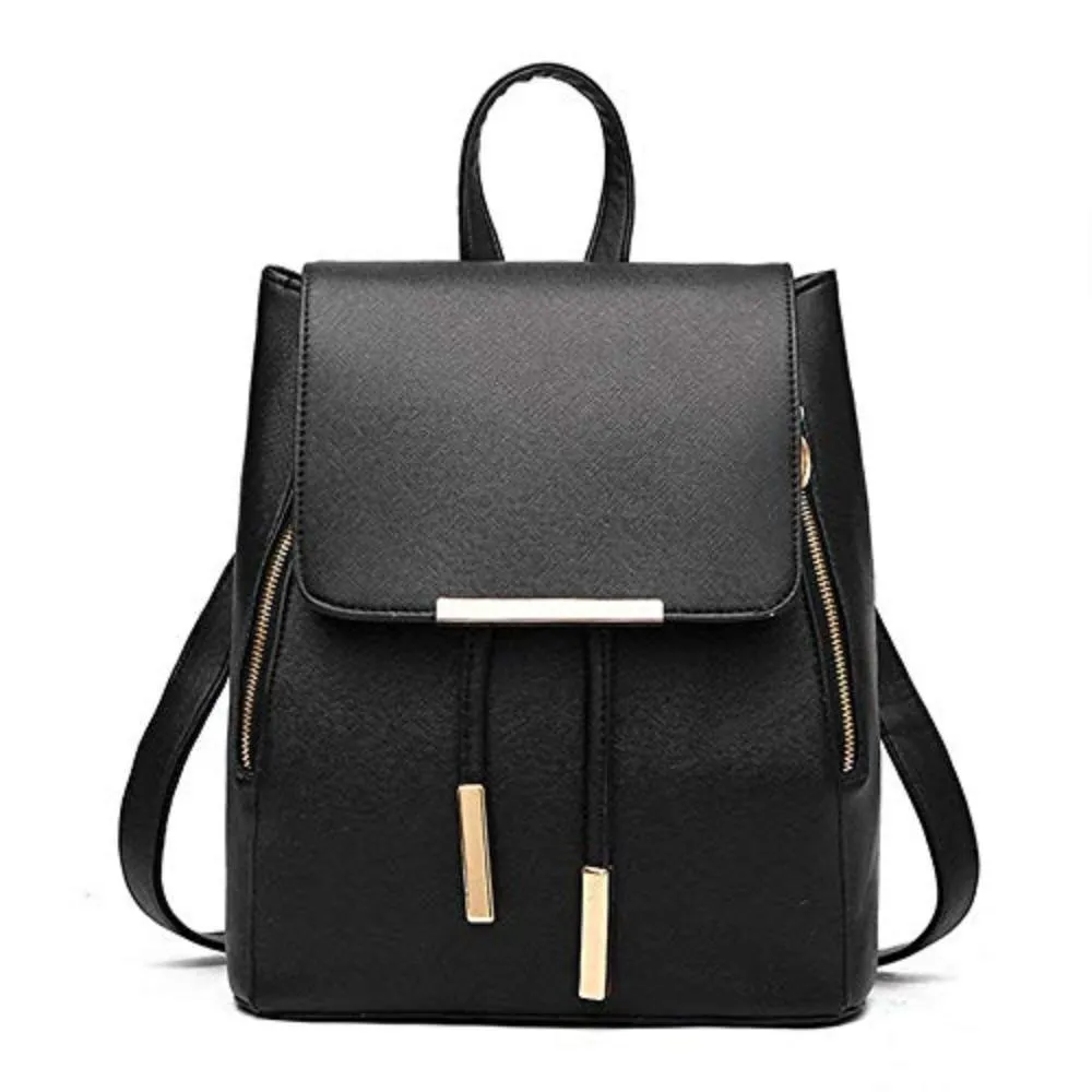 Small Backpack Leather Shoulder Bag