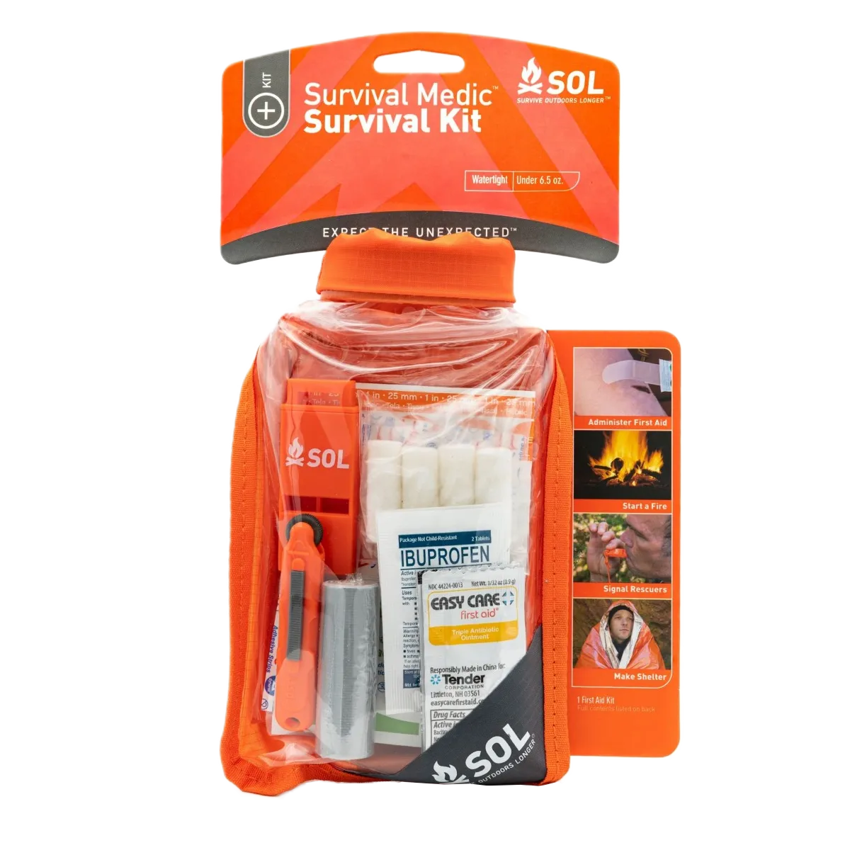 SOL Survival Medic Dry Bag Kit