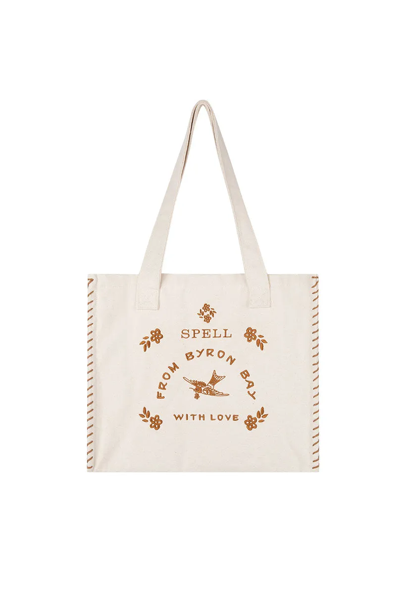 Spell - Holiday Tote Bag - Rope