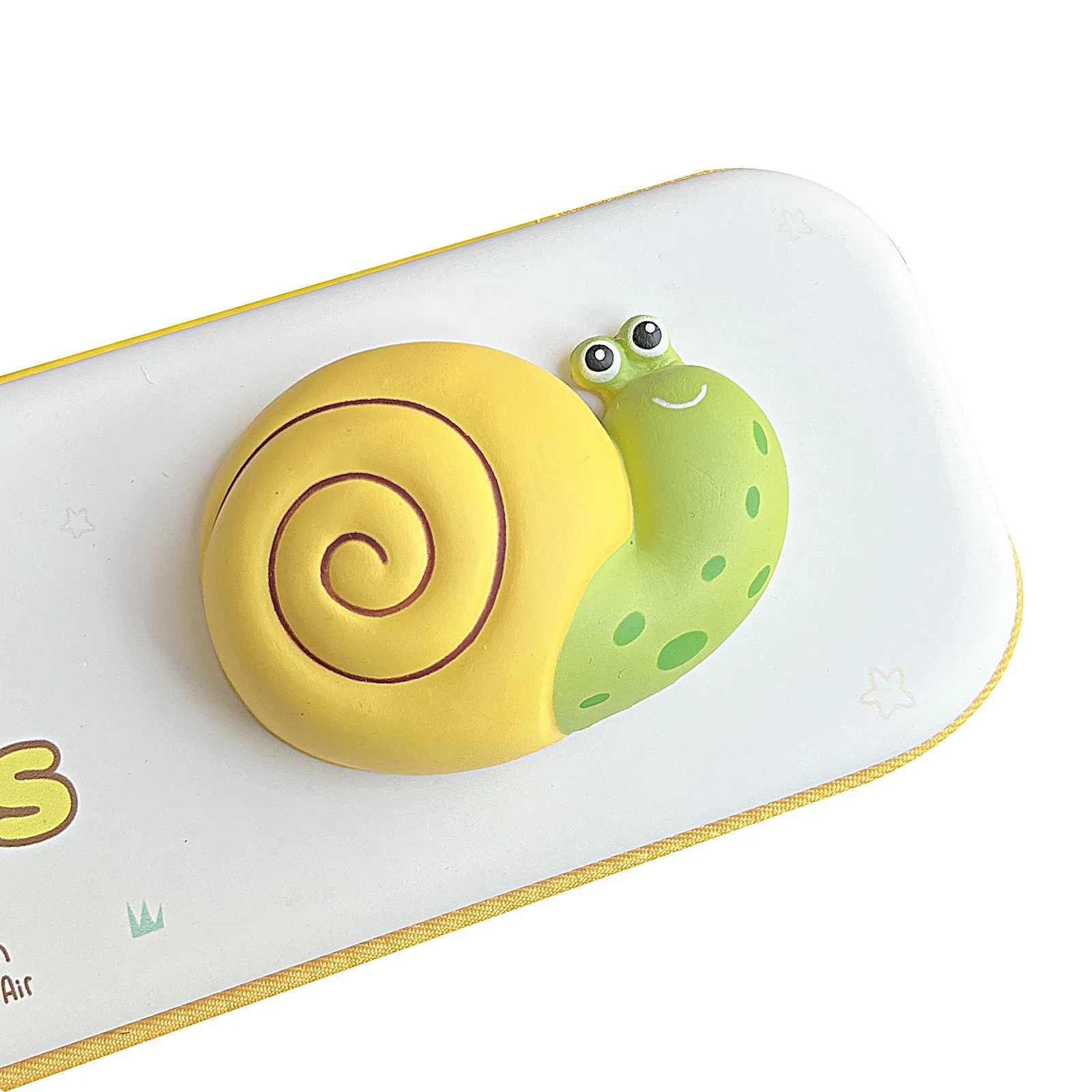 Squishy Snail Destress Pencil Case