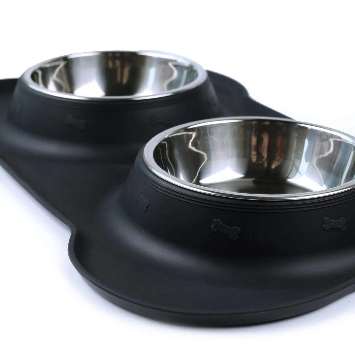 Stainless Steel Bowl Set w/ Anti-Slip Mat