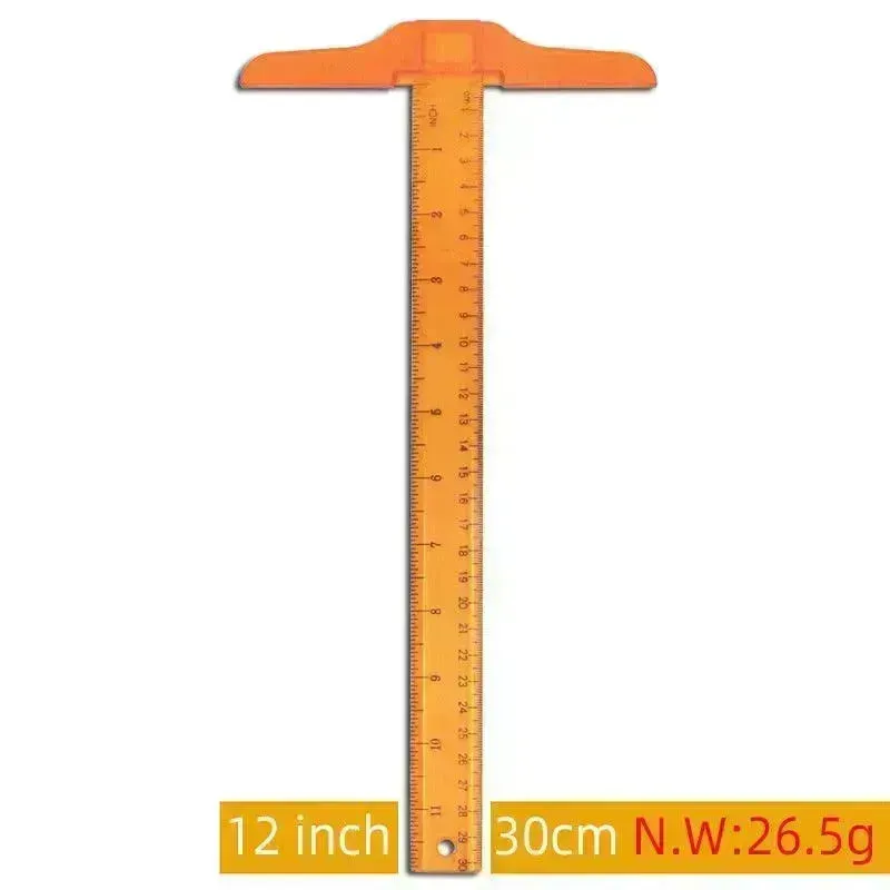 Student Design Art Supplies T-shaped Ruler