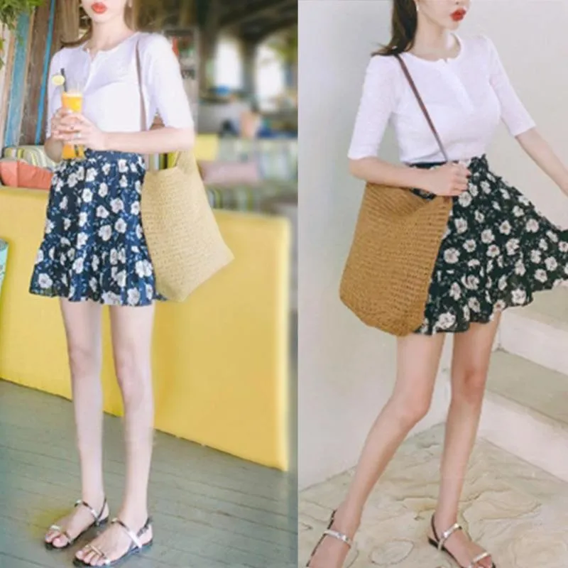 Summer Travel Beach Straw Woven Bags