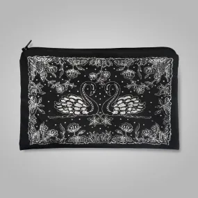 Swans Irish Lace Purse / Case