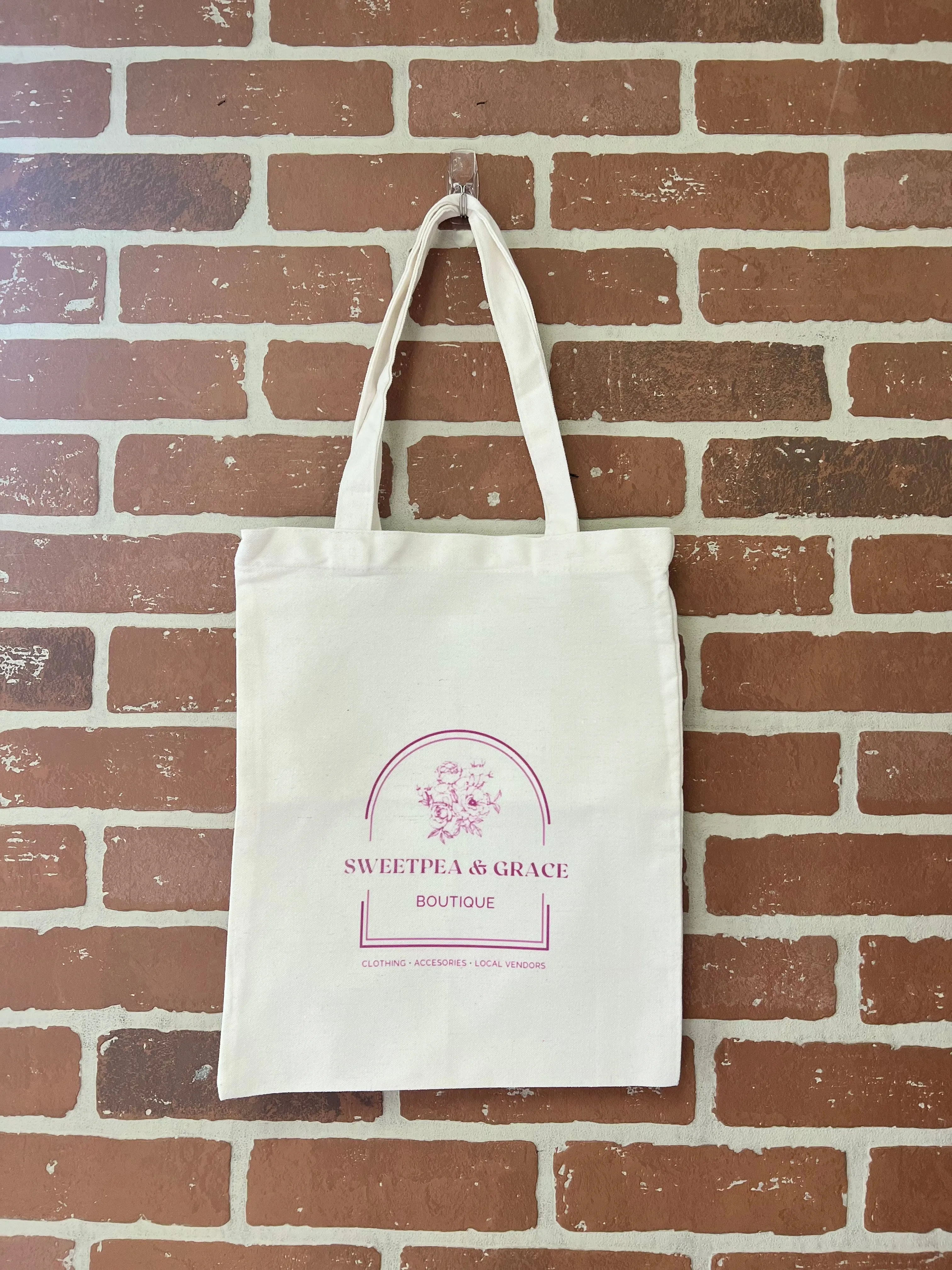 Sweetpea & Grace Boutique Tote Bag