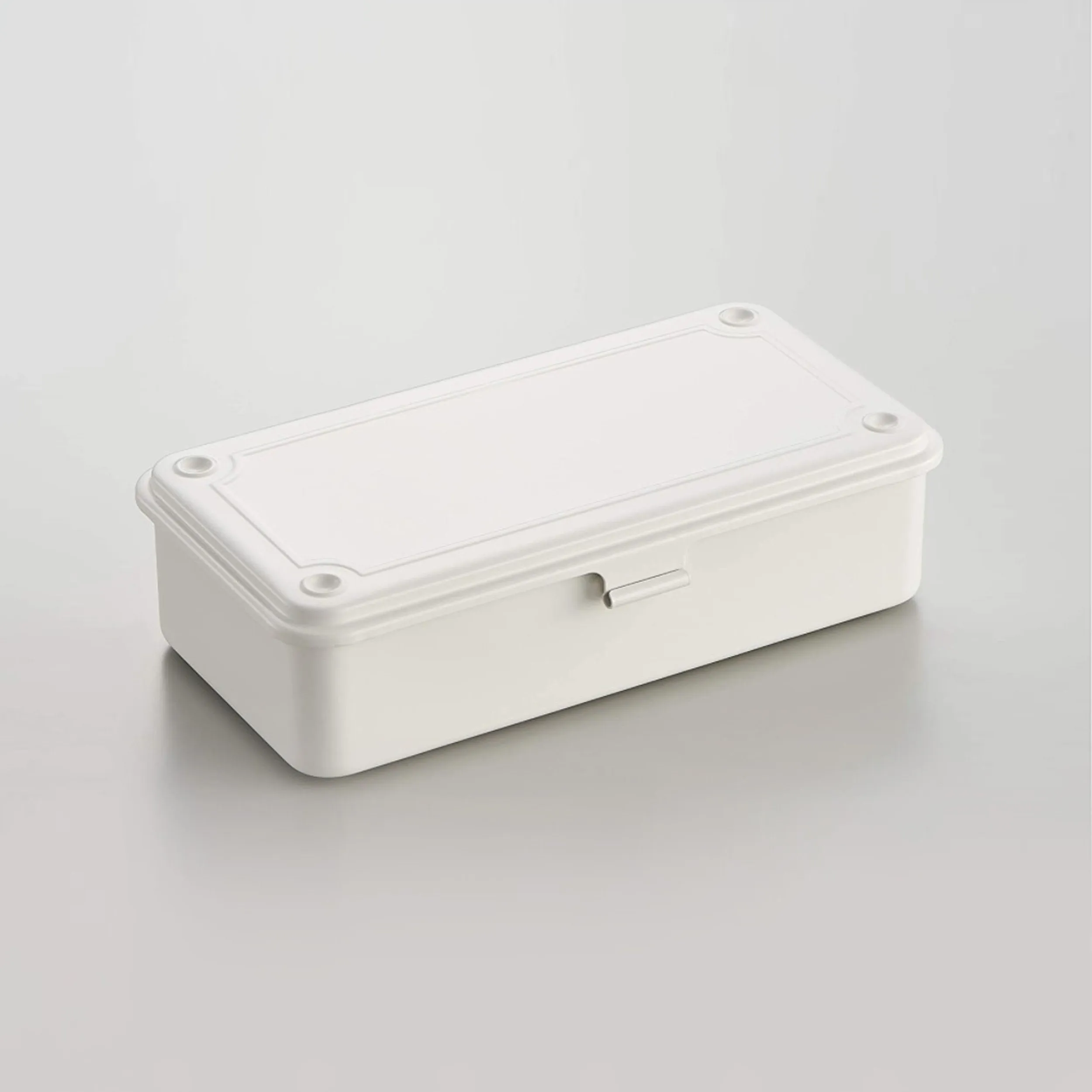 T-190 Steel Stackable Storage Box - White