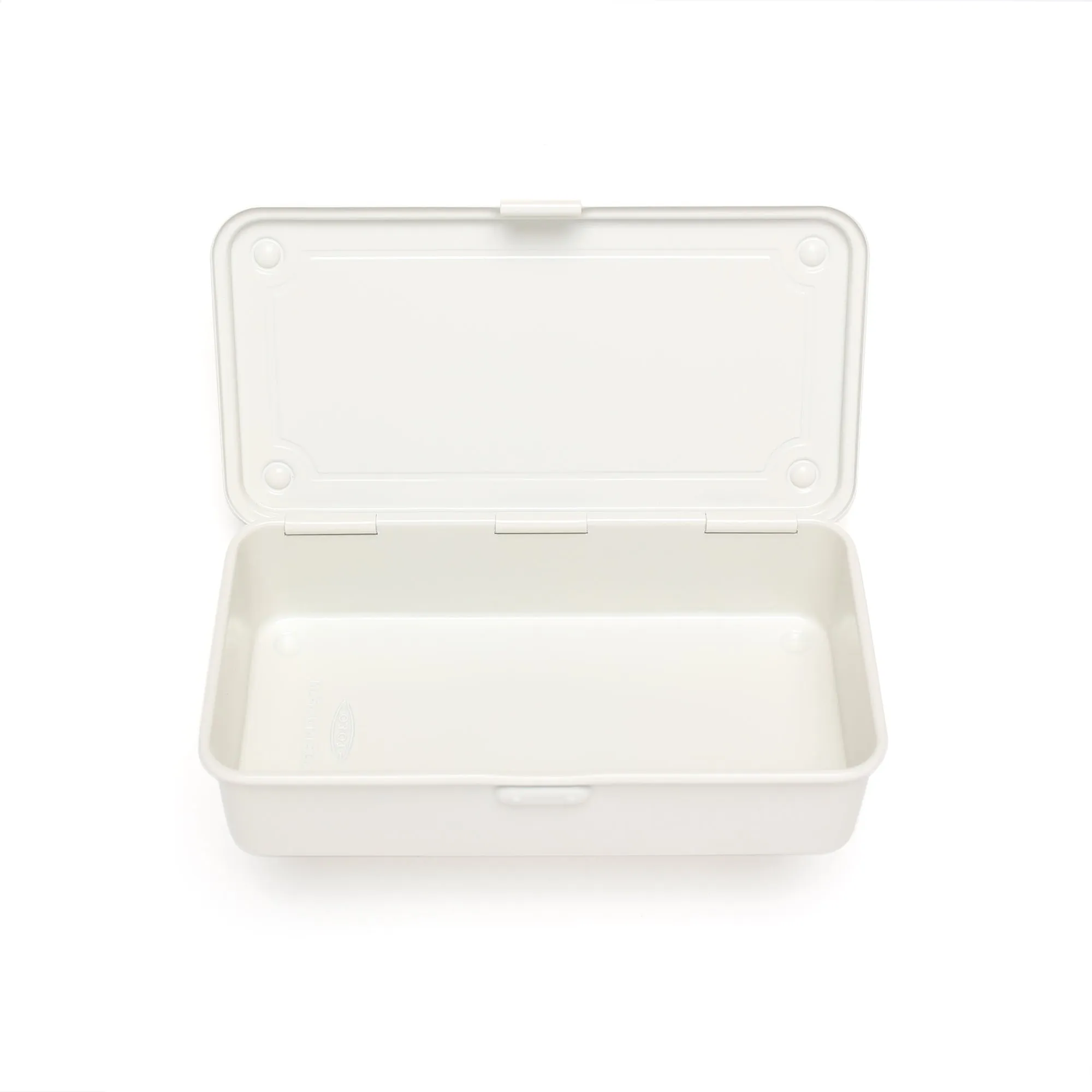 T-190 Steel Stackable Storage Box - White