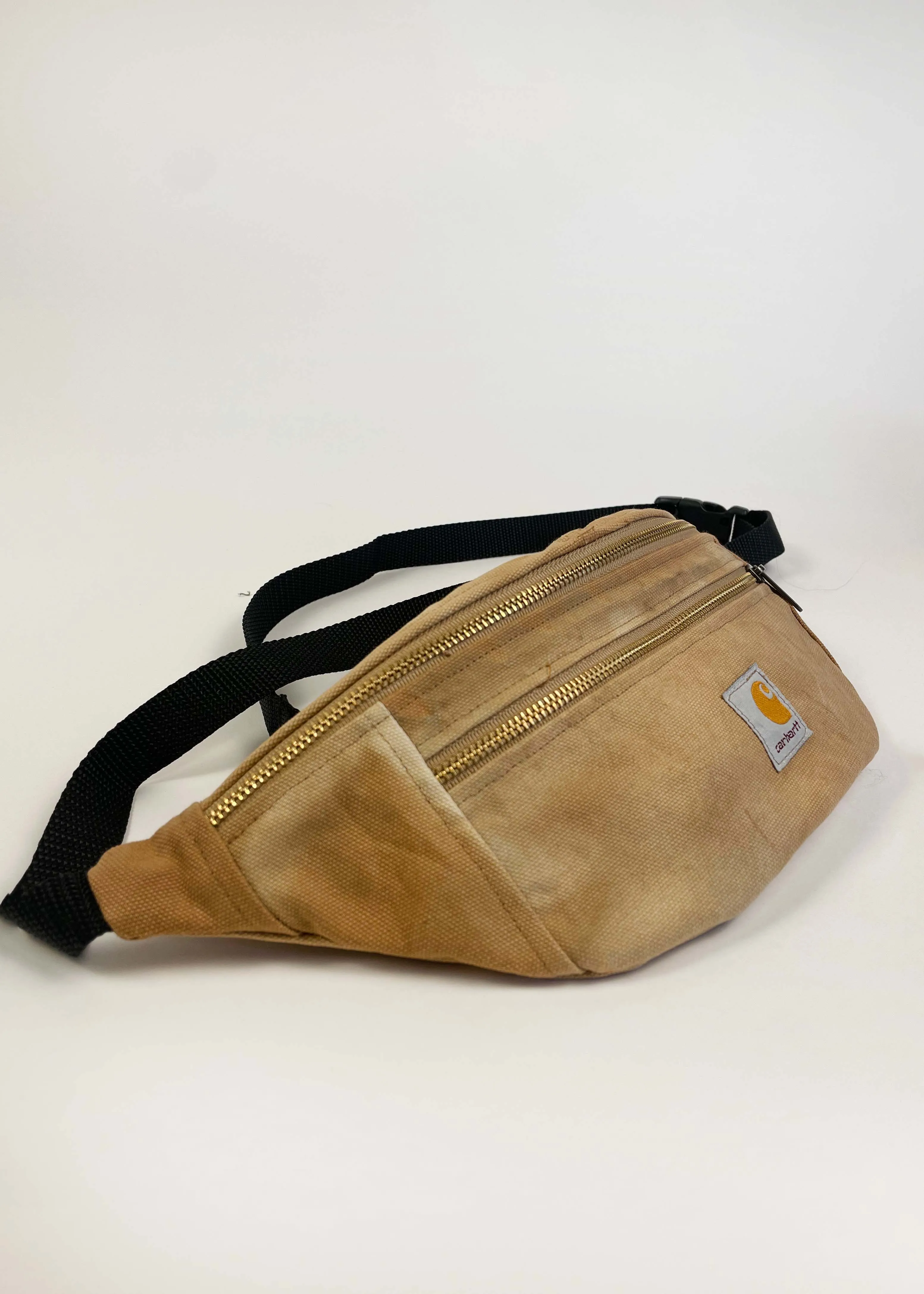 Tan  Reworked Carhartt Sling Bag