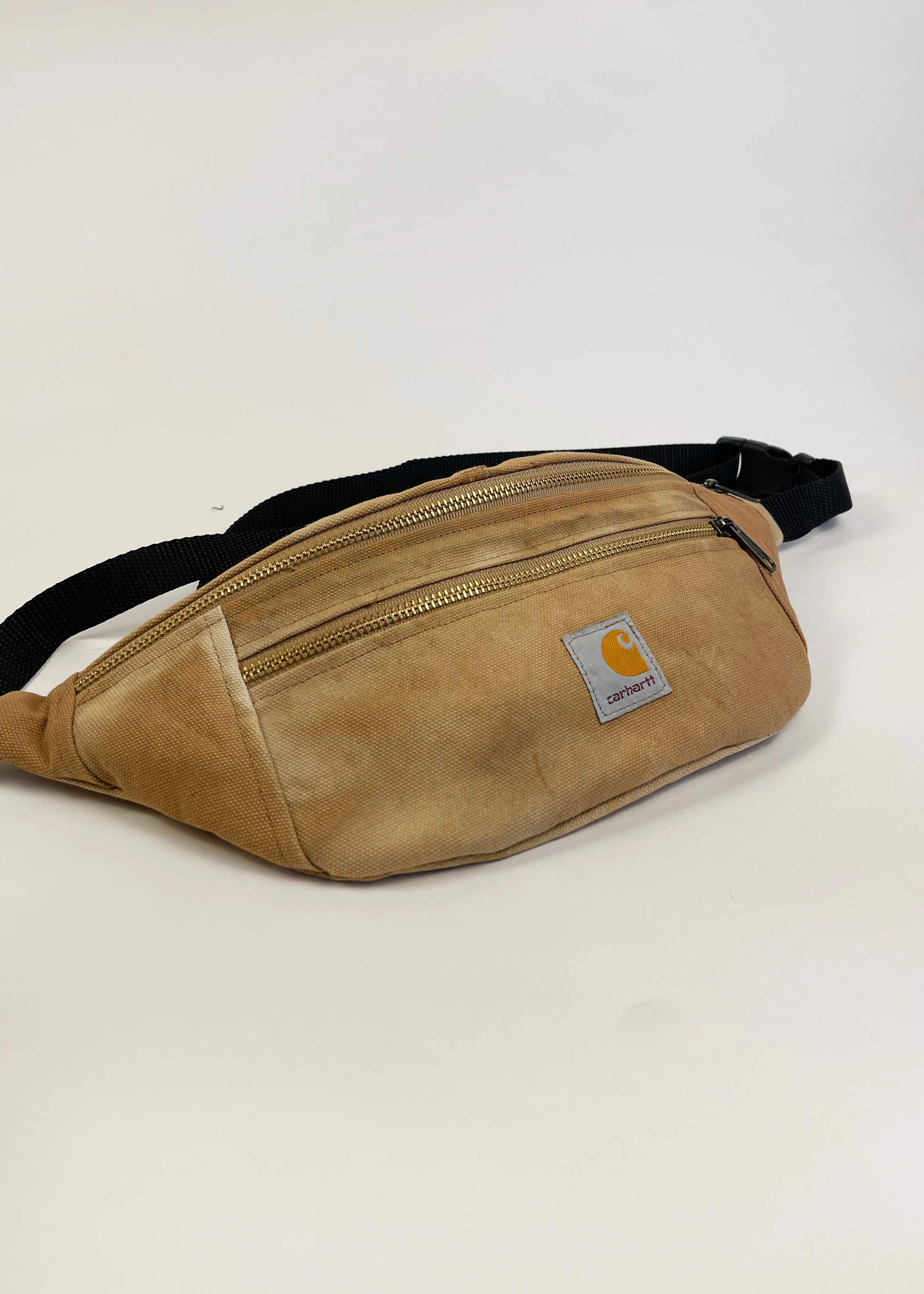 Tan  Reworked Carhartt Sling Bag